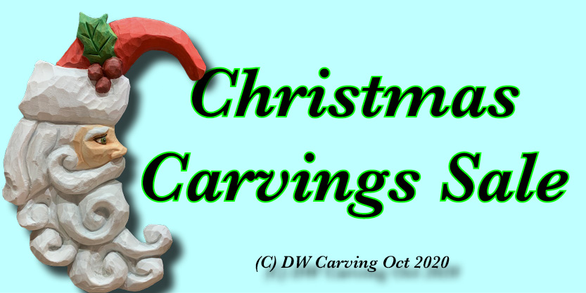 Christmas carvings, tree ornaments, wall carvings and more 